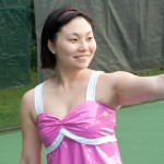 vinyl tennis skirt